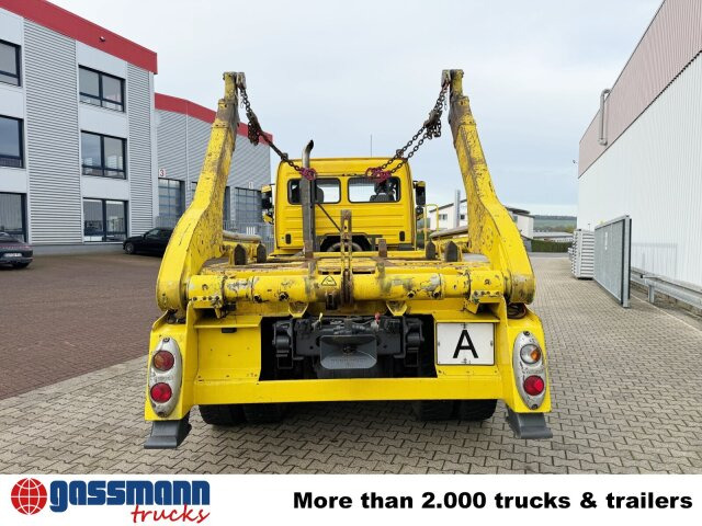 Skip loader truck Mercedes-Benz Axor 1833 K 4x2, Gergen TAK 20 Tele-Absetzer: picture 12