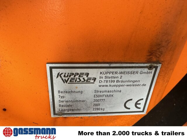 Sand/ Salt spreader for Utility/ Special vehicle STA 95 E50HFVARK Salzstreuer auf Abrollrahmen,: picture 8 Sand/ Salt spreader for Utility/ Special vehicle STA 95 E50HFVARK Salzstreuer auf Abrollrahmen,: picture 8