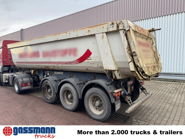 Schmitz Cargobull SKI 24 SL 7.2, Stahlmulde ca. 24m³, Liftachse - Tipper semi-trailer: picture 4 Schmitz Cargobull SKI 24 SL 7.2, Stahlmulde ca. 24m³, Liftachse - Tipper semi-trailer: picture 4