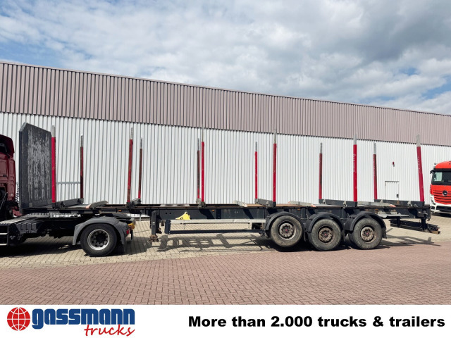 Schwarzmüller 3-Achs Holzauflieger, Liftachse, MEHRFACH - Timber semi-trailer: picture 2 Schwarzmüller 3-Achs Holzauflieger, Liftachse, MEHRFACH - Timber semi-trailer: picture 2