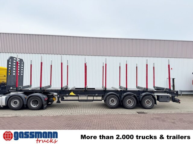 Schwarzmüller 3-Achs Holzauflieger, Liftachse, MEHRFACH - Timber semi-trailer: picture 5 Schwarzmüller 3-Achs Holzauflieger, Liftachse, MEHRFACH - Timber semi-trailer: picture 5