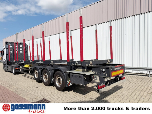 Schwarzmüller 3-Achs Holzauflieger, Liftachse, MEHRFACH - Timber semi-trailer: picture 5 Schwarzmüller 3-Achs Holzauflieger, Liftachse, MEHRFACH - Timber semi-trailer: picture 5