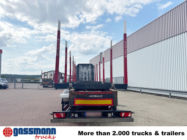 Schwarzmüller 3-Achs Holzauflieger, Liftachse, MEHRFACH - Timber semi-trailer: picture 4 Schwarzmüller 3-Achs Holzauflieger, Liftachse, MEHRFACH - Timber semi-trailer: picture 4