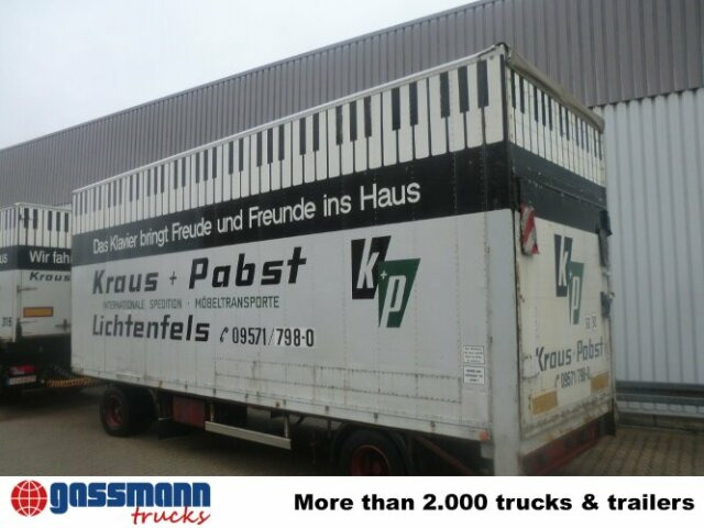 Sommer Sommer AC 160 TL, Möbelkofferanhänger, LBW, - Closed box trailer: picture 3 Sommer Sommer AC 160 TL, Möbelkofferanhänger, LBW, - Closed box trailer: picture 3