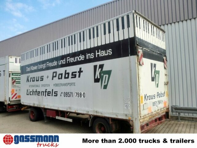 Sommer Sommer AC 160 TL, Möbelkofferanhänger, LBW, - Curtainsider trailer: picture 2 Sommer Sommer AC 160 TL, Möbelkofferanhänger, LBW, - Curtainsider trailer: picture 2