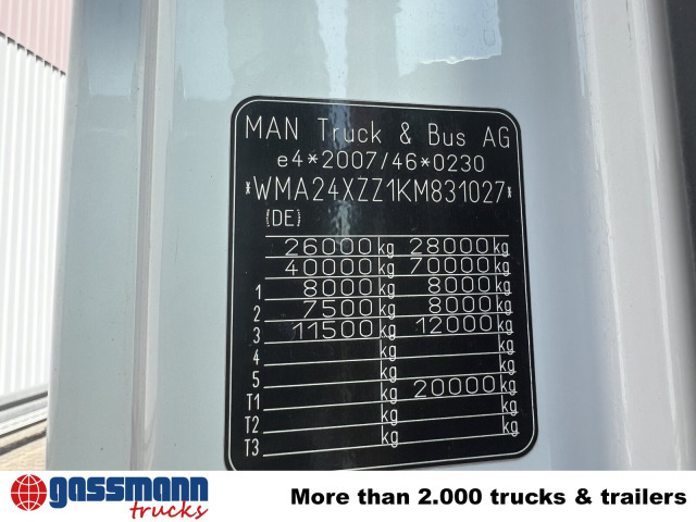 MAN TGX 26.500 6X2/4 BLS, Intarder, - Tractor unit: picture 5 MAN TGX 26.500 6X2/4 BLS, Intarder, - Tractor unit: picture 5
