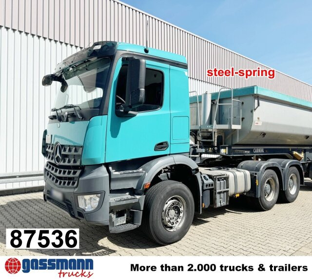 Mercedes-Benz Arocs 3343 S 6x4, Full Steel, 3x Vorhanden! - Tractor unit: picture 1 Mercedes-Benz Arocs 3343 S 6x4, Full Steel, 3x Vorhanden! - Tractor unit: picture 1