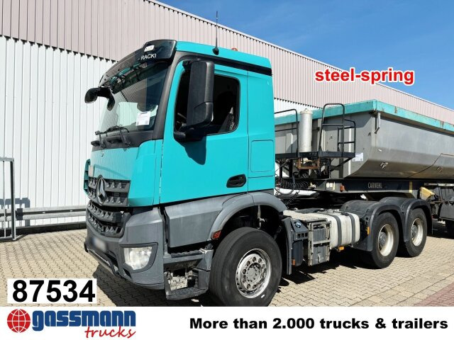 Mercedes-Benz Arocs 3343 S 6x4, Full Steel, 3x Vorhanden! - Tractor unit: picture 1 Mercedes-Benz Arocs 3343 S 6x4, Full Steel, 3x Vorhanden! - Tractor unit: picture 1