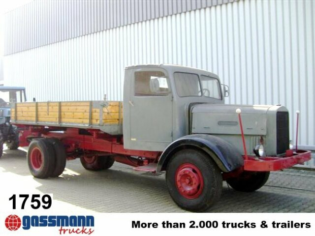 VEB BARKAS WERKE Vomag Typ H6 Oldtimer - Dropside/ Flatbed truck: picture 1 VEB BARKAS WERKE Vomag Typ H6 Oldtimer - Dropside/ Flatbed truck: picture 1