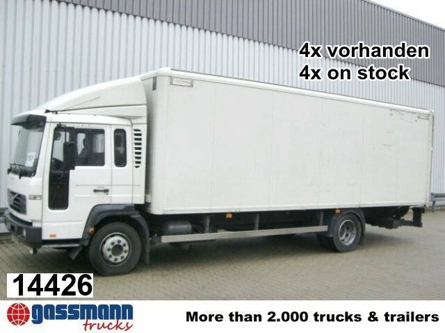 Volvo FL 6-12 4x2, 4x vorhanden! - Box truck: picture 1 Volvo FL 6-12 4x2, 4x vorhanden! - Box truck: picture 1