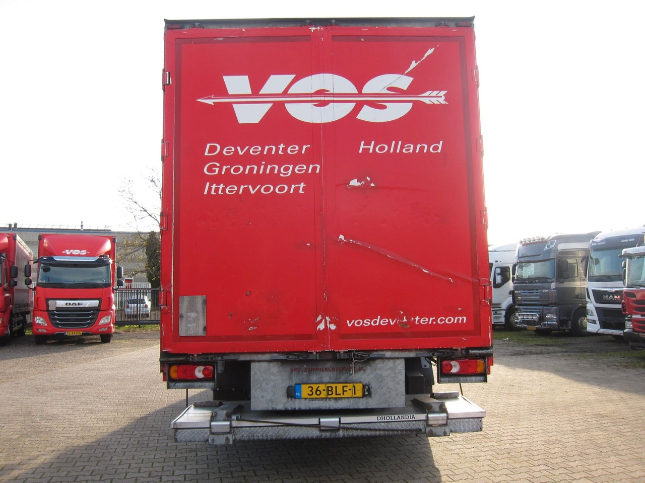 DAF CF 230 19T Schiebeplane LBW Portalturen - Curtainsider truck: picture 4 DAF CF 230 19T Schiebeplane LBW Portalturen - Curtainsider truck: picture 4