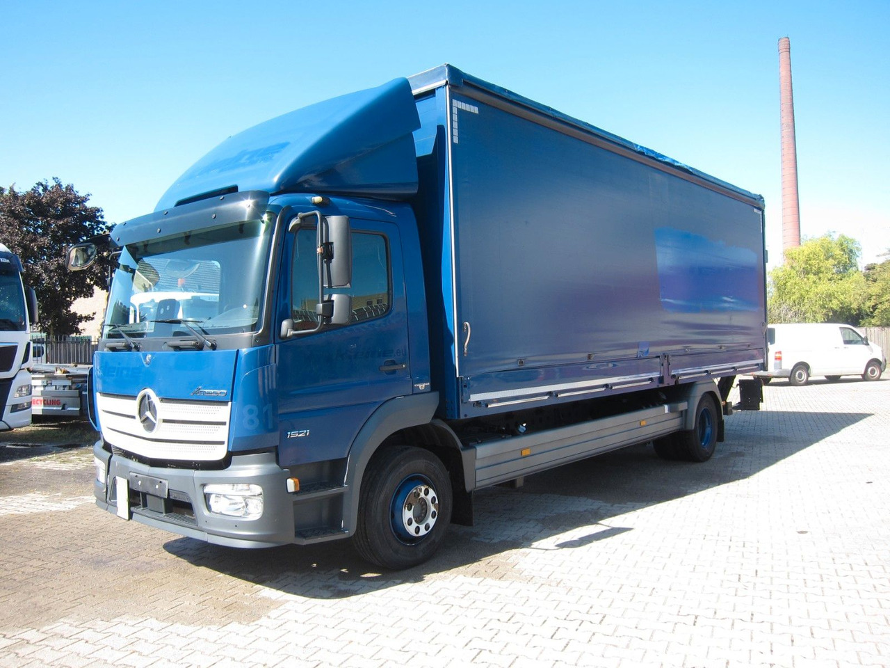Mercedes-Benz Atego 1521 L Bordwande LBW 338tkm E6 - Curtainsider truck: picture 2 Mercedes-Benz Atego 1521 L Bordwande LBW 338tkm E6 - Curtainsider truck: picture 2
