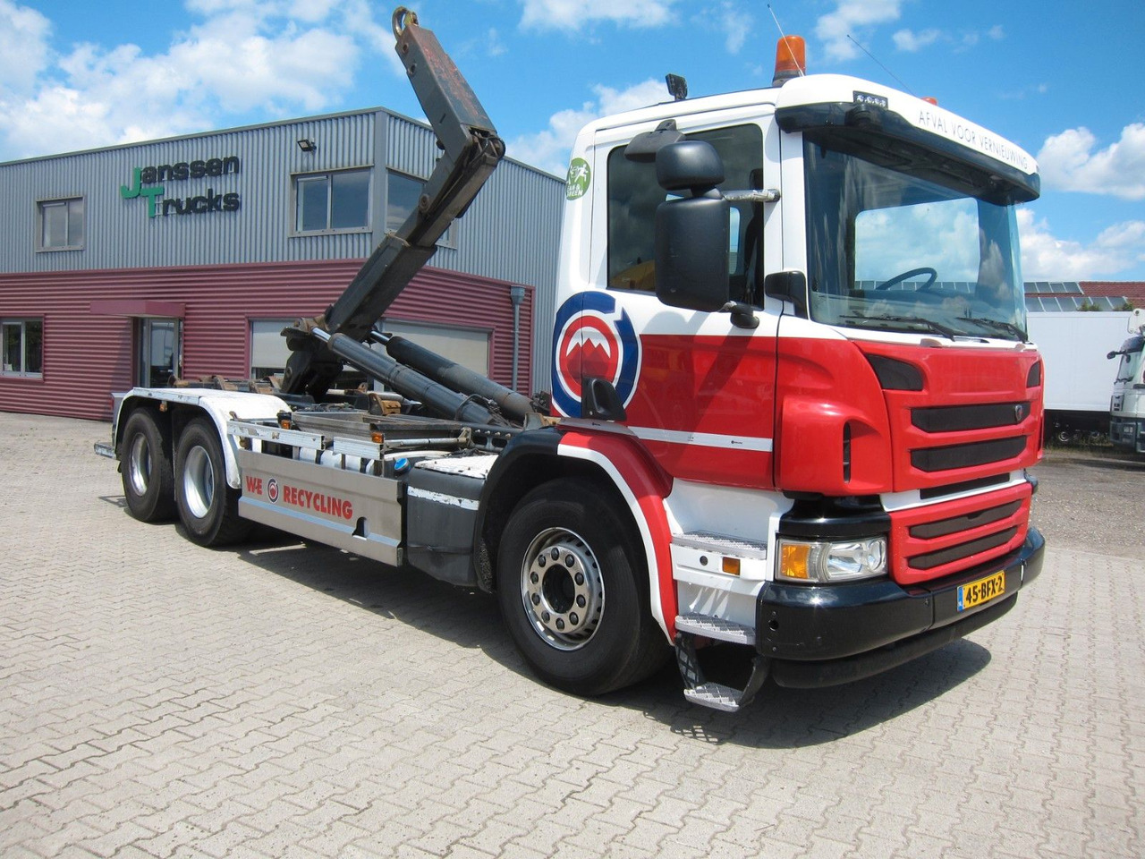 Scania P410 CB6X2 HSA Hyva 22T Haken E6 Liftachse - Hook lift truck: picture 1 Scania P410 CB6X2 HSA Hyva 22T Haken E6 Liftachse - Hook lift truck: picture 1