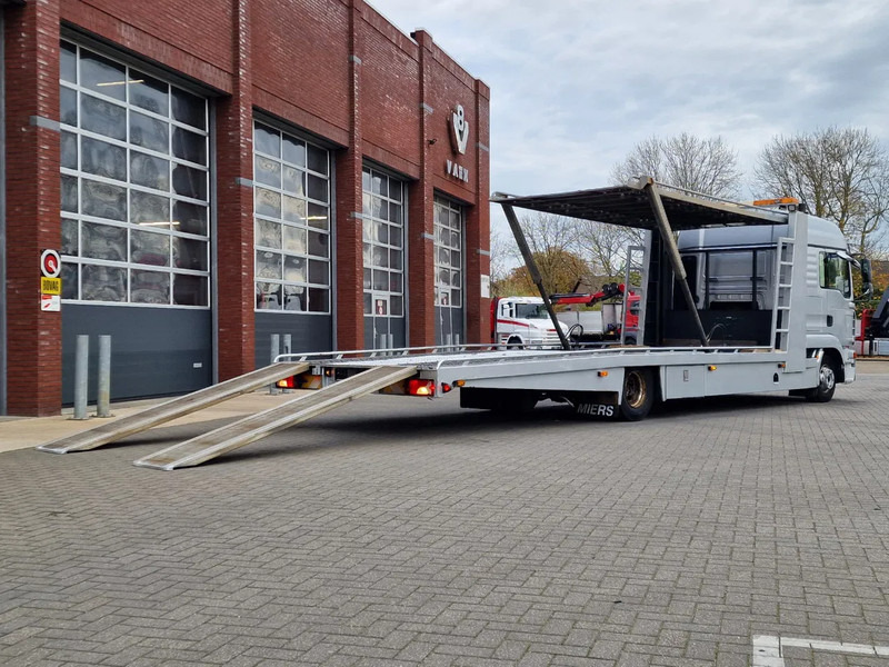 Autotransporter truck MAN TGL 12.240 4x2 Cartransporter - 12T - AS Tronic - Hydraulic deck - Sleeper cab: picture 14