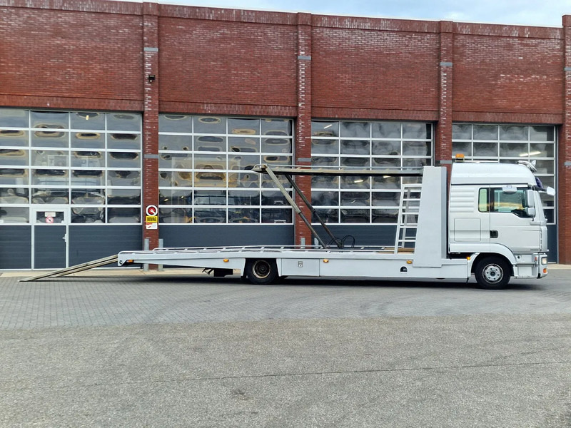 Autotransporter truck MAN TGL 12.240 4x2 Cartransporter - 12T - AS Tronic - Hydraulic deck - Sleeper cab: picture 15