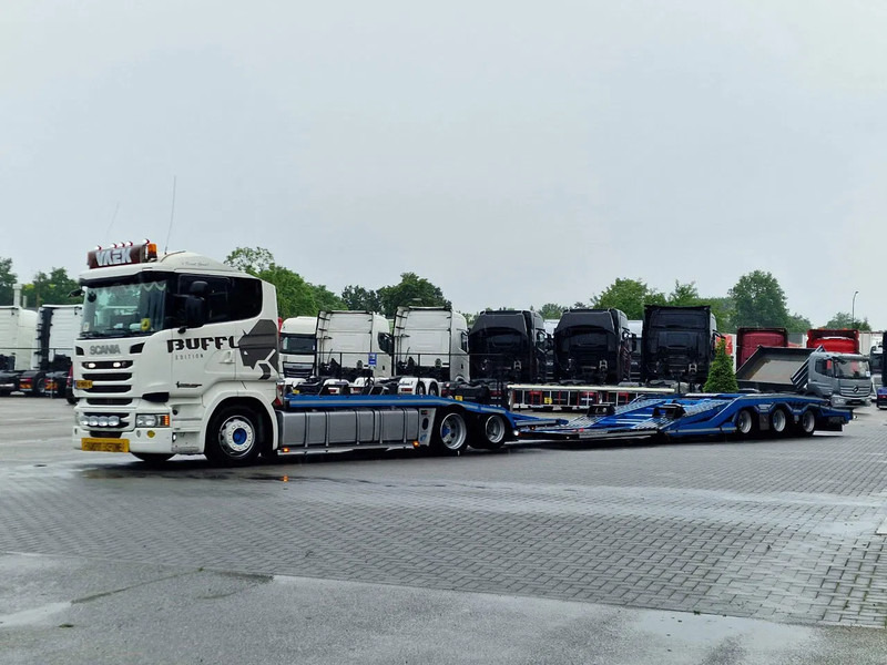 Scania R450 6x2 Trucktransporter GS Meppel + Trailer 2008 - Perfect condition - Retarder - Autotransporter truck: picture 4 Scania R450 6x2 Trucktransporter GS Meppel + Trailer 2008 - Perfect condition - Retarder - Autotransporter truck: picture 4
