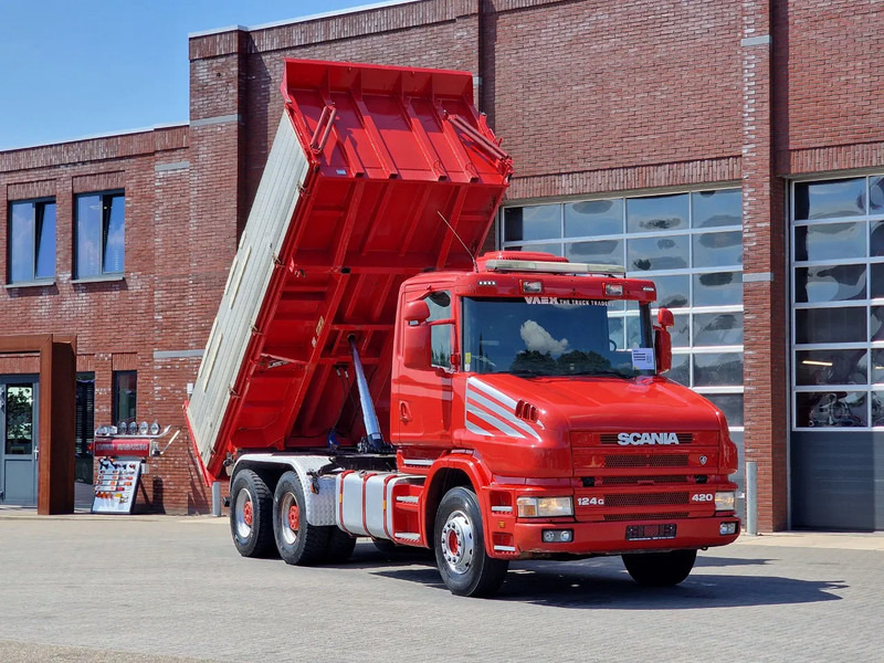 Scania T124-420 6x4 - Tipper - Retarder - Full steel - HUB Reduction - Manual gearbox - Tipper: picture 1 Scania T124-420 6x4 - Tipper - Retarder - Full steel - HUB Reduction - Manual gearbox - Tipper: picture 1