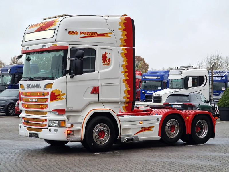 Scania R520 V8 Topline 6x2/4 - Full air - Steering - Euro 6 - Opti Cruise - - Tractor unit: picture 3 Scania R520 V8 Topline 6x2/4 - Full air - Steering - Euro 6 - Opti Cruise - - Tractor unit: picture 3