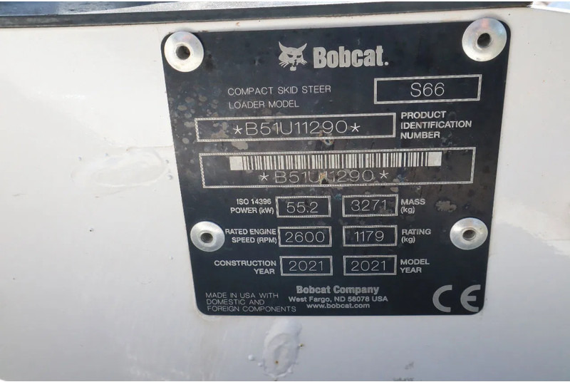 Skid steer loader Bobcat S66 | HIGH FLOW | AUTO RIDE CONTROL | AIRCO: picture 19