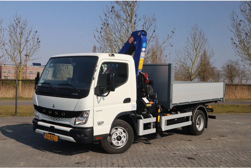 FUSO Canter 7C18 | 4X2 | 3-WAY TIPPER | PM 6.5 KRAN /CRANE - Crane truck: picture 2 FUSO Canter 7C18 | 4X2 | 3-WAY TIPPER | PM 6.5 KRAN /CRANE - Crane truck: picture 2