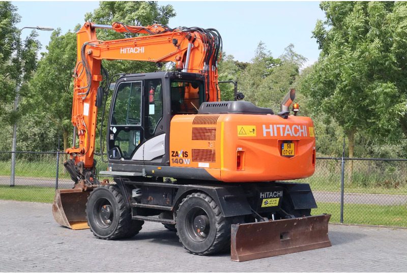Hitachi ZX 140 W-5B | TILT QC | BUCKET | DOZER BLADE | DUTCH REG. - Wheel excavator: picture 3 Hitachi ZX 140 W-5B | TILT QC | BUCKET | DOZER BLADE | DUTCH REG. - Wheel excavator: picture 3