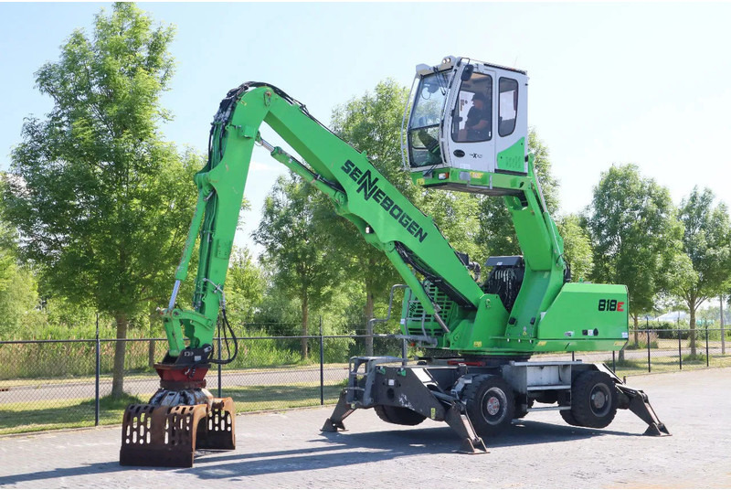 Sennebogen 818 M K9 ULM | SORTING GRAB | GOOD CONDITION - Wheel excavator: picture 2 Sennebogen 818 M K9 ULM | SORTING GRAB | GOOD CONDITION - Wheel excavator: picture 2