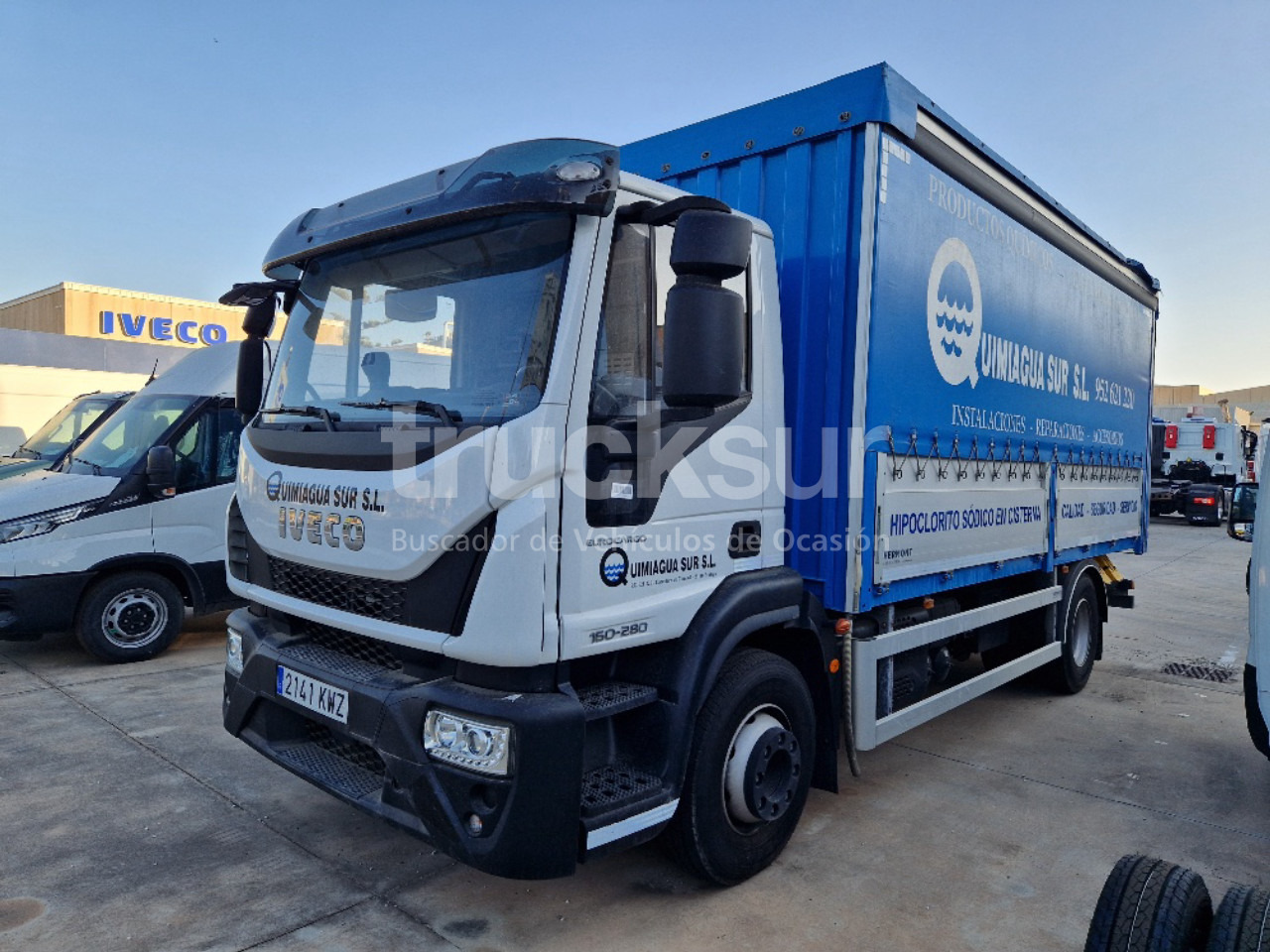 IVECO EUROCARGO160E28 - Curtainsider truck: picture 1 IVECO EUROCARGO160E28 - Curtainsider truck: picture 1