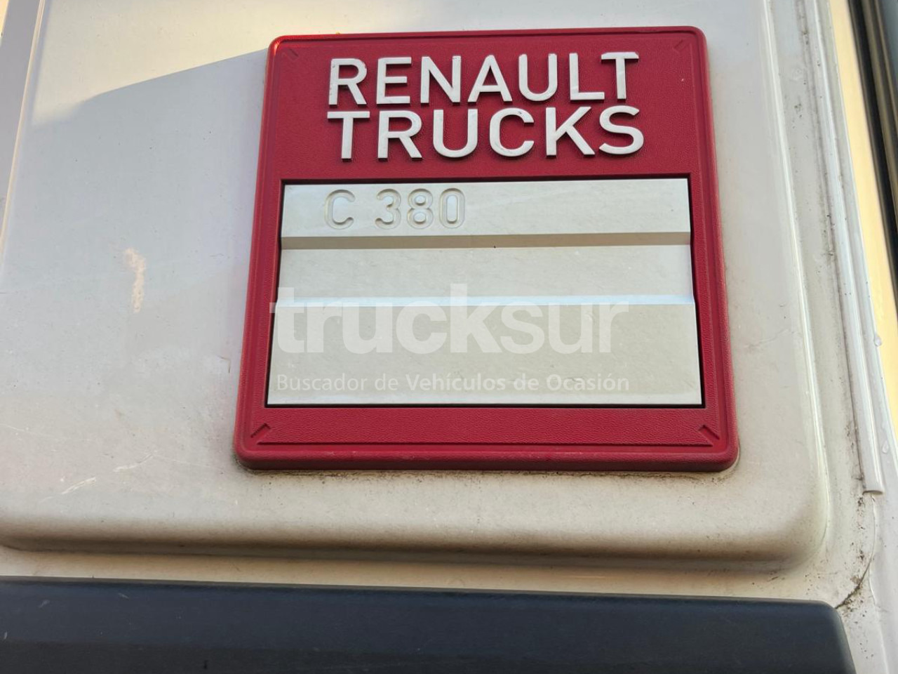 Curtainsider truck RENAULT C380.26: picture 7