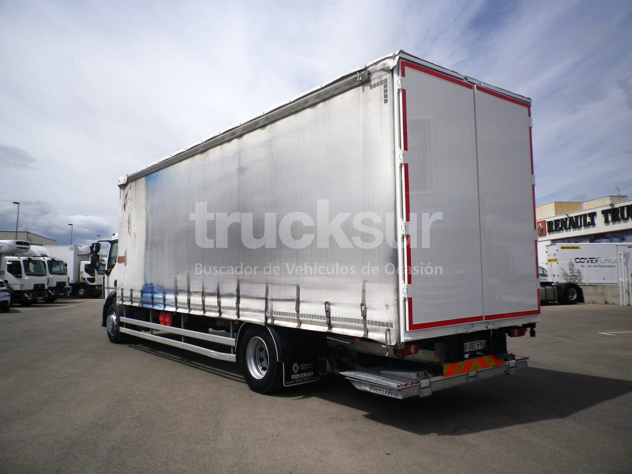 RENAULT D280.18 22P - Curtainsider truck: picture 5 RENAULT D280.18 22P - Curtainsider truck: picture 5