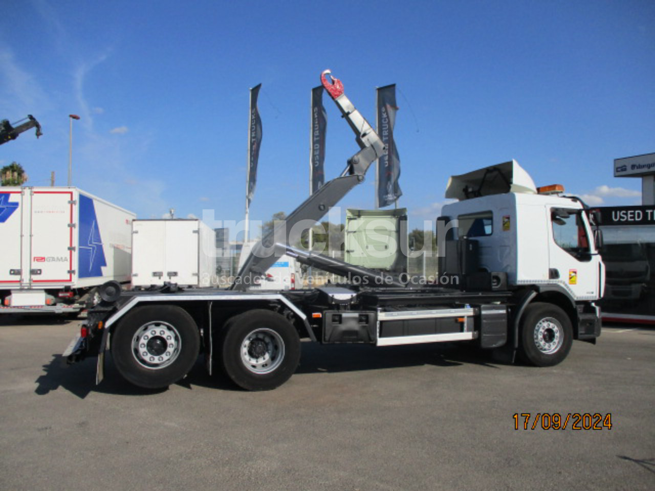 RENAULT PREMIUM 430.26 LANDER - Hook lift truck: picture 5 RENAULT PREMIUM 430.26 LANDER - Hook lift truck: picture 5