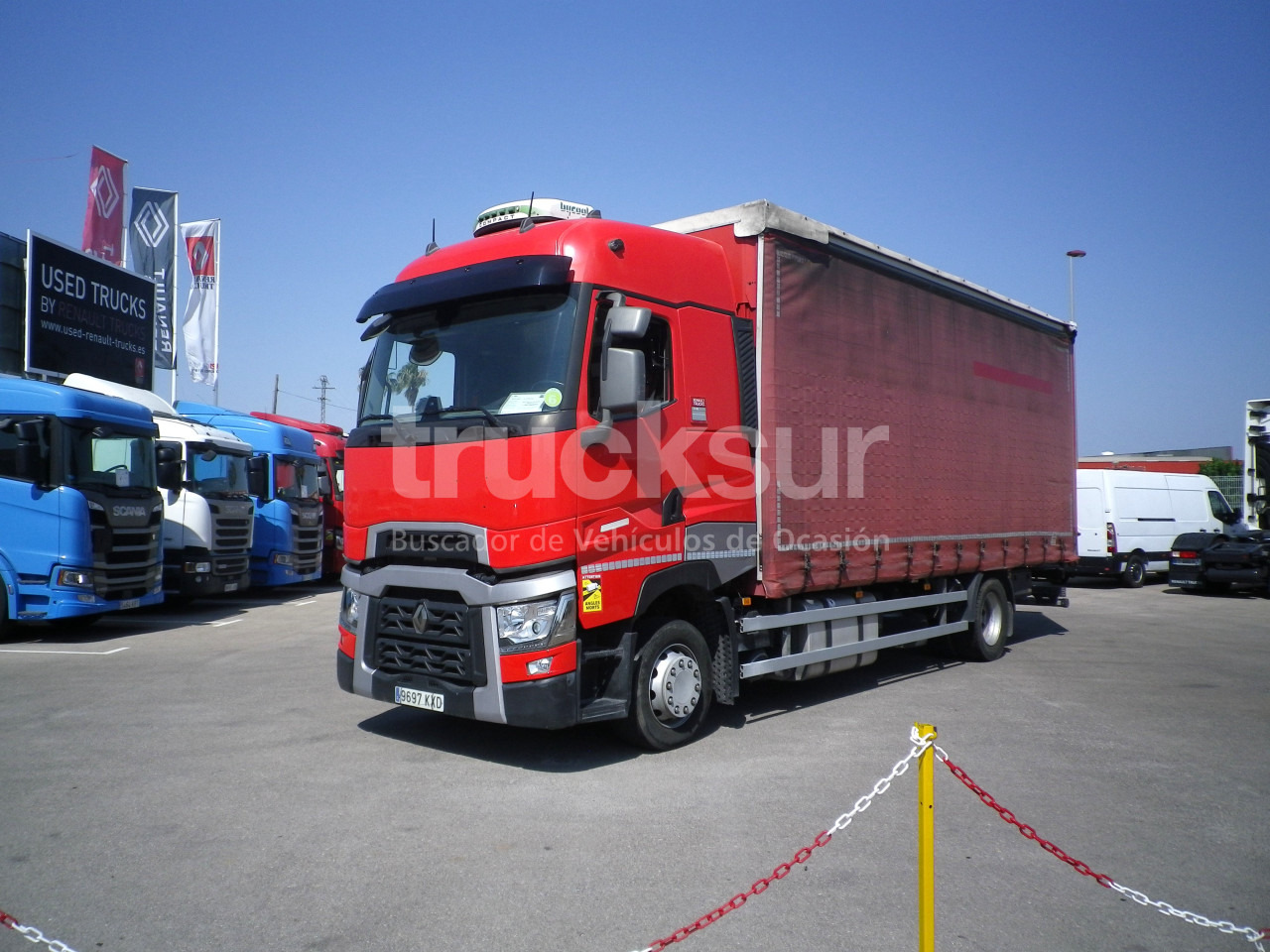 RENAULT T480 HIGH SLEEPER CAB - Curtainsider truck: picture 1 RENAULT T480 HIGH SLEEPER CAB - Curtainsider truck: picture 1
