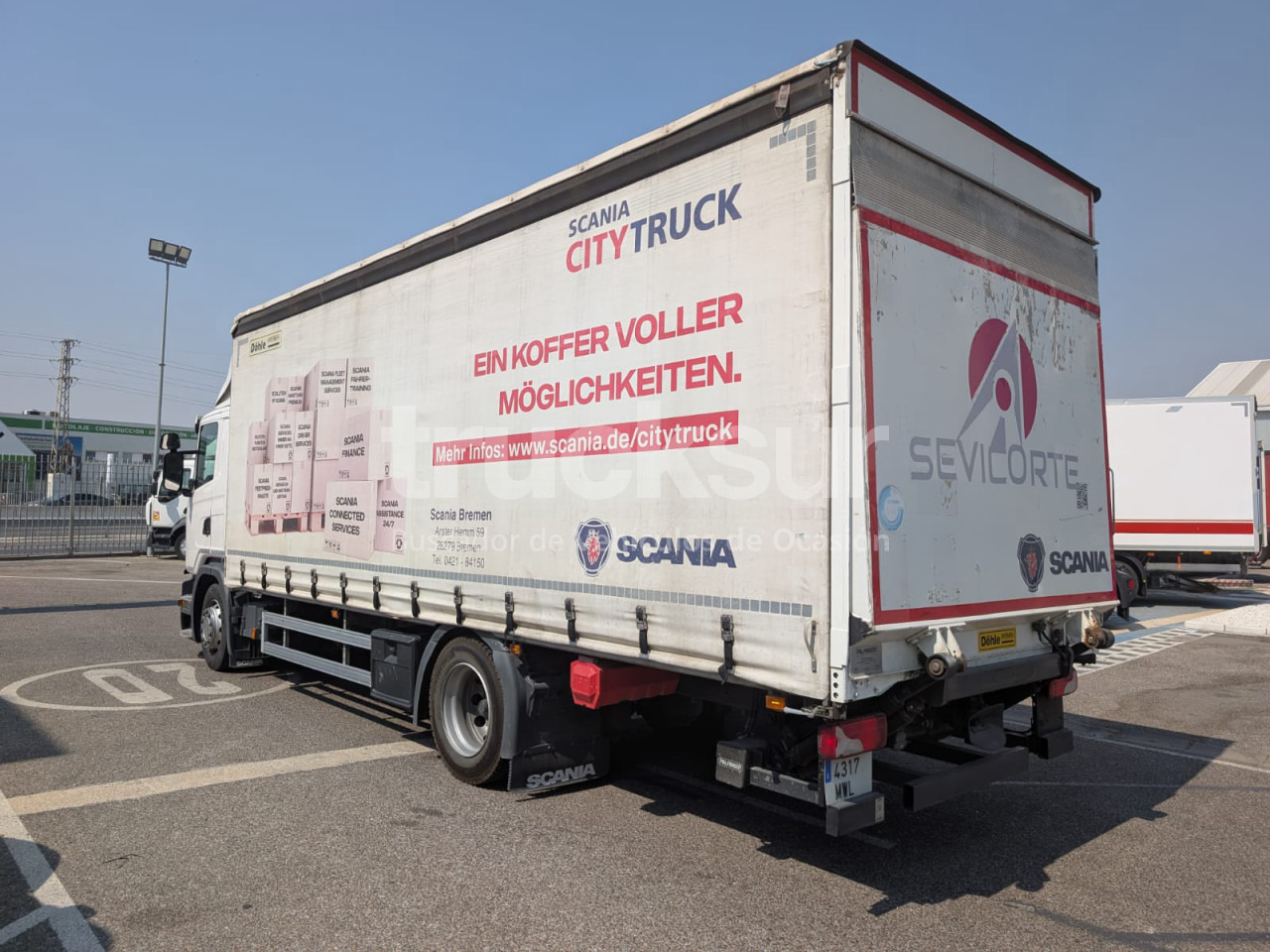 SCANIA G320.18 - Curtainsider truck: picture 4 SCANIA G320.18 - Curtainsider truck: picture 4