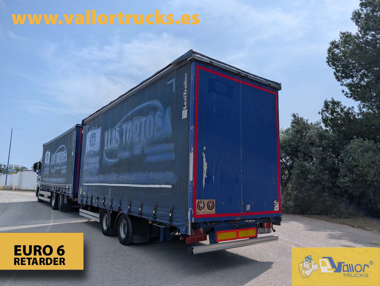 MAN TGX 26.440 - ROAD TRAIN - Curtainsider truck: picture 4 MAN TGX 26.440 - ROAD TRAIN - Curtainsider truck: picture 4