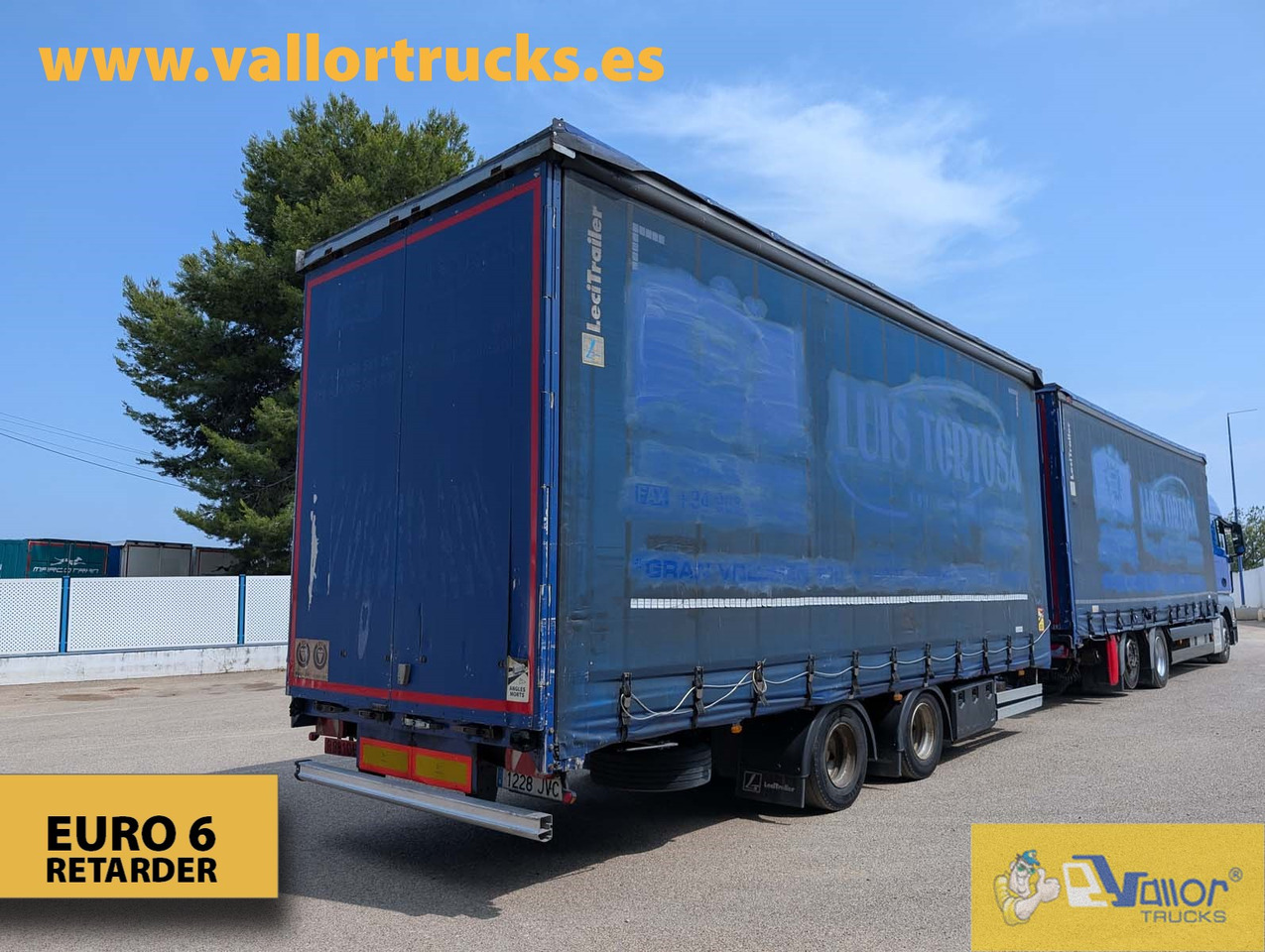 MAN TGX 26.440 - ROAD TRAIN - Curtainsider truck: picture 3 MAN TGX 26.440 - ROAD TRAIN - Curtainsider truck: picture 3