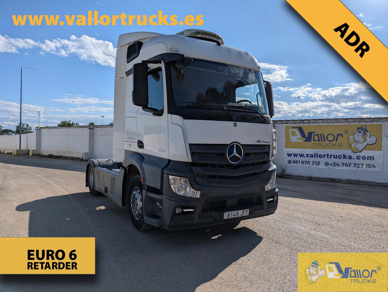 Mercedes Actros 1845 LS - Tractor unit: picture 2 Mercedes Actros 1845 LS - Tractor unit: picture 2