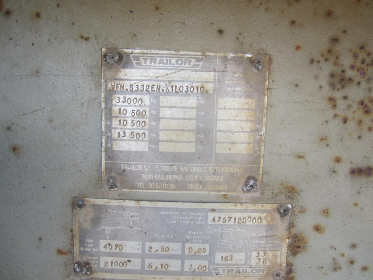 Trailor - Tipper semi-trailer: picture 4 Trailor - Tipper semi-trailer: picture 4