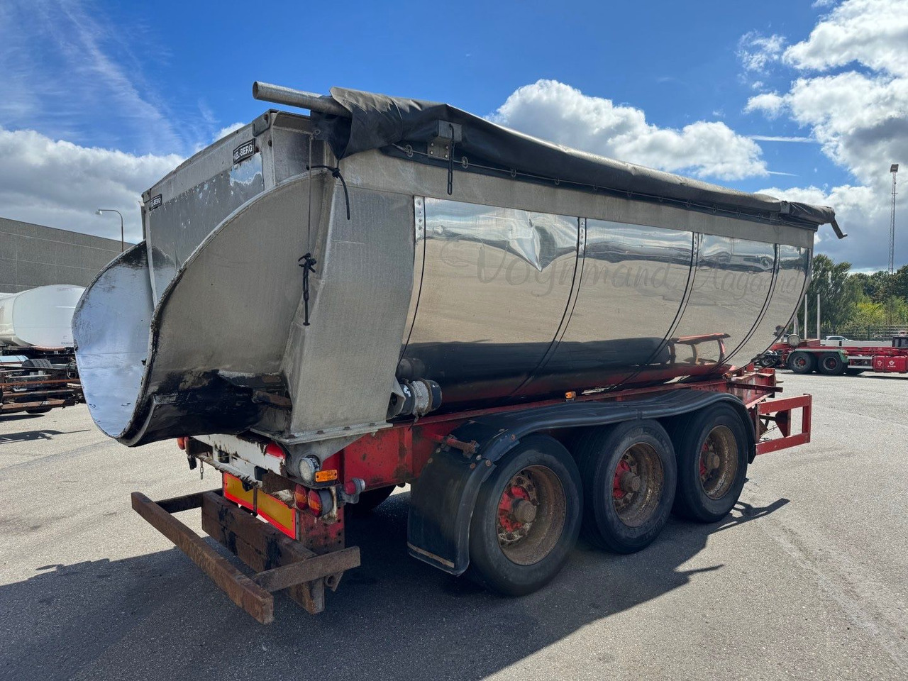 Kel-Berg 3 axle Asphalt tipper / Asphalt Kipper - Tipper trailer: picture 4 Kel-Berg 3 axle Asphalt tipper / Asphalt Kipper - Tipper trailer: picture 4