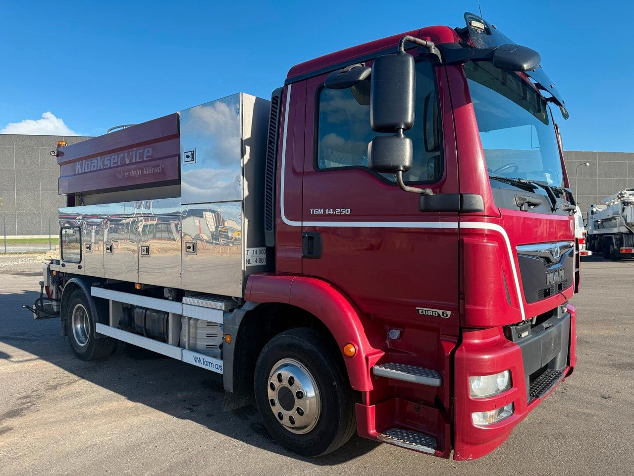 MAN TGM 14.250 VM-Tarm Stainless Steel 5600 l. Kombi - Vacuum truck: picture 2 MAN TGM 14.250 VM-Tarm Stainless Steel 5600 l. Kombi - Vacuum truck: picture 2