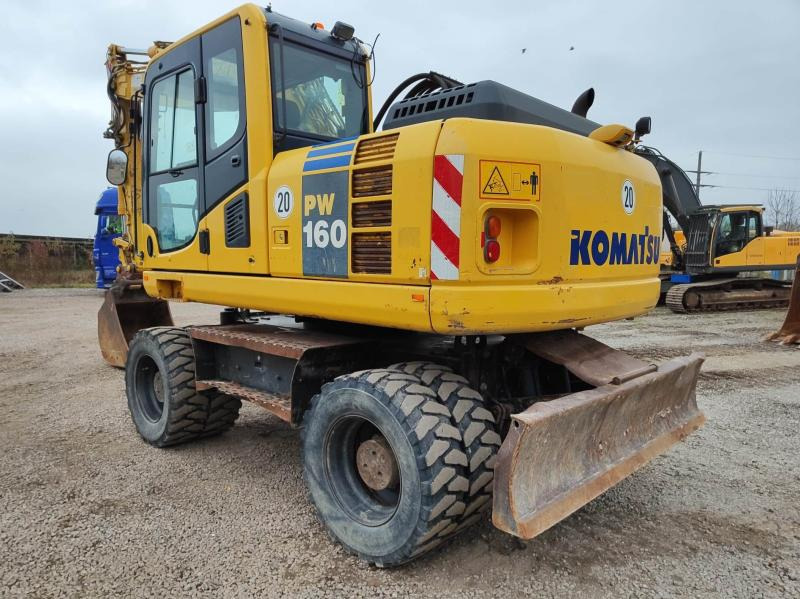 Komatsu PW160-8 - Wheel excavator: picture 1 Komatsu PW160-8 - Wheel excavator: picture 1