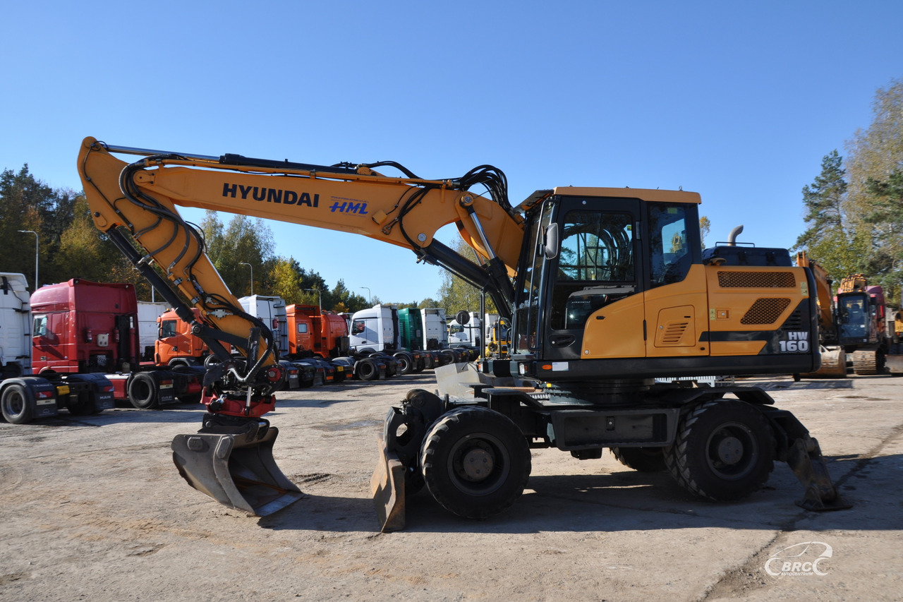 Hyundai HW160 - Wheel excavator: picture 3 Hyundai HW160 - Wheel excavator: picture 3