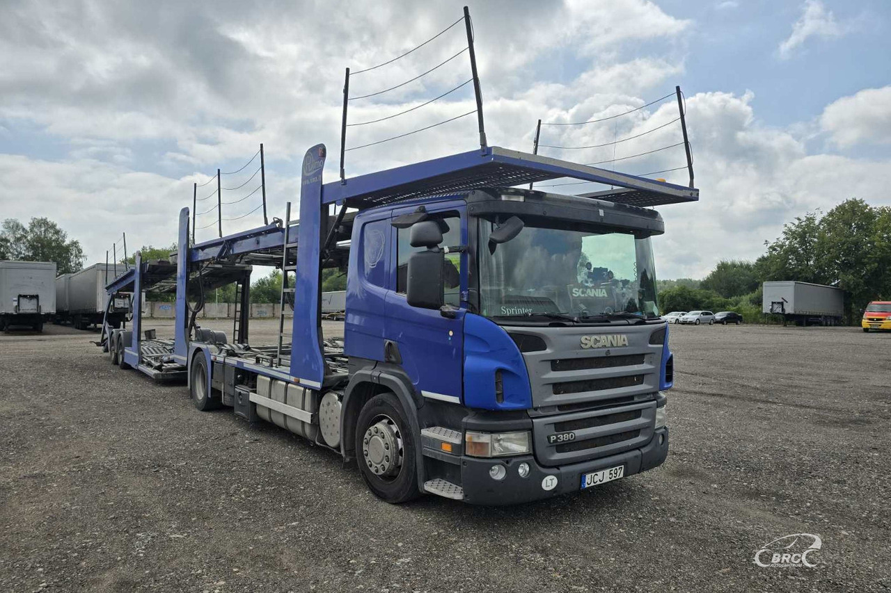 Scania P 380 - Autotransporter truck: picture 2 Scania P 380 - Autotransporter truck: picture 2