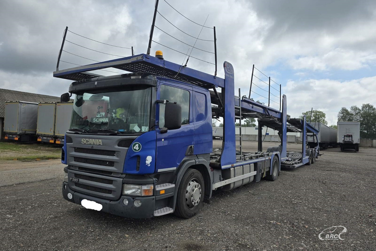Scania P 380 - Autotransporter truck: picture 1 Scania P 380 - Autotransporter truck: picture 1