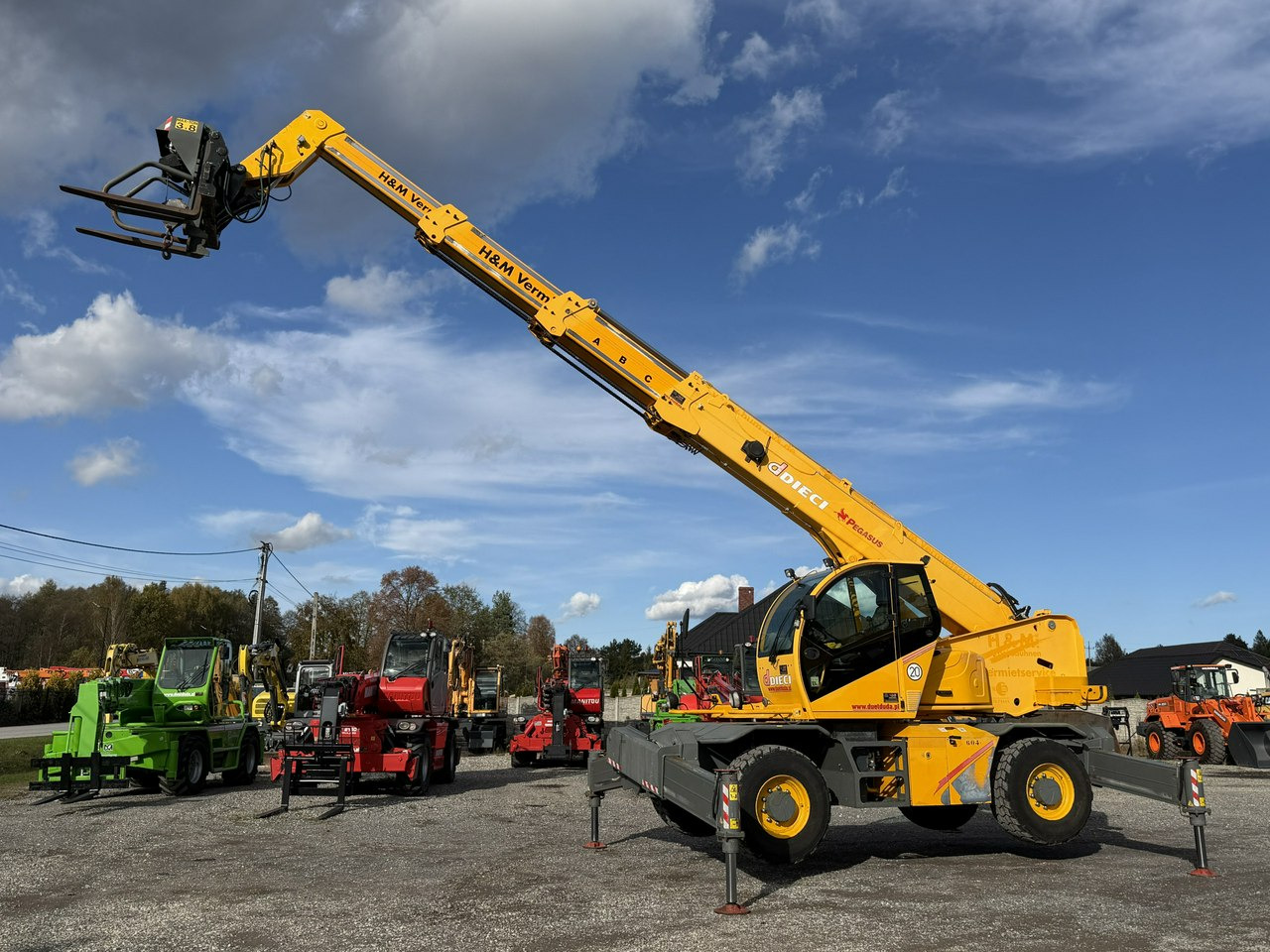 Dieci 2145 Pegasus HVL155 TL10 ROTO Ładowarka Teleskopowa Obrotowa - Telescopic handler: picture 1 Dieci 2145 Pegasus HVL155 TL10 ROTO Ładowarka Teleskopowa Obrotowa - Telescopic handler: picture 1