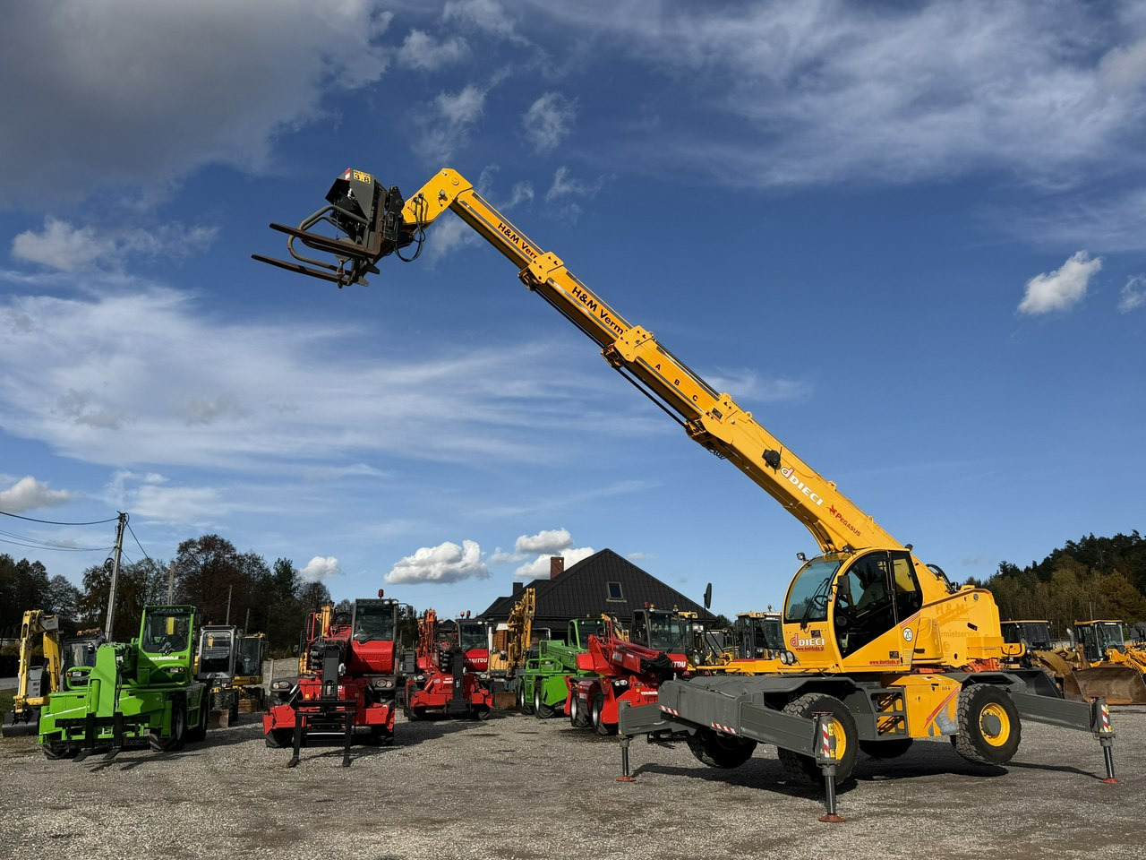 Dieci 2145 Pegasus HVL155 TL10 ROTO Ładowarka Teleskopowa Obrotowa - Telescopic handler: picture 5 Dieci 2145 Pegasus HVL155 TL10 ROTO Ładowarka Teleskopowa Obrotowa - Telescopic handler: picture 5