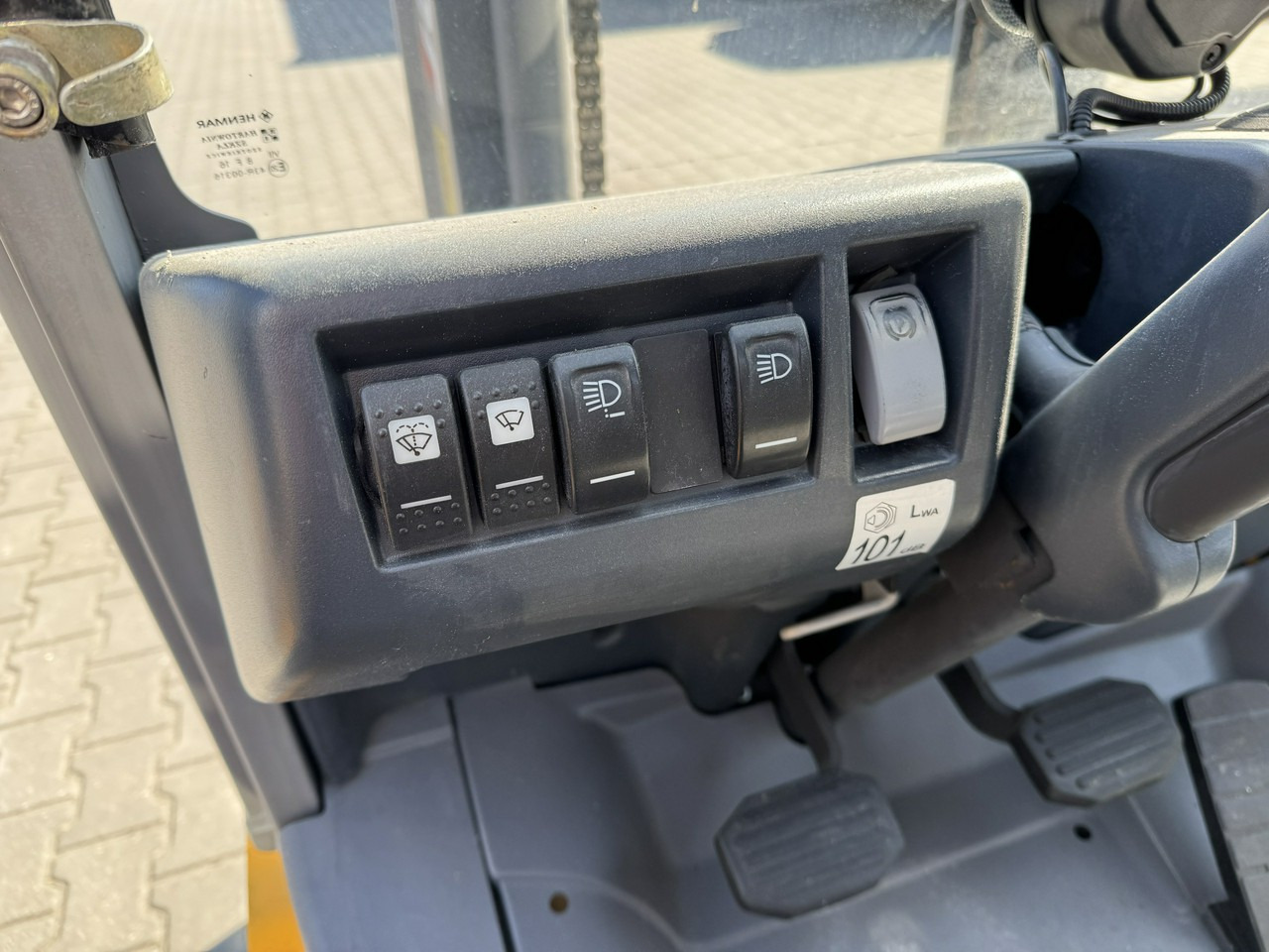 LPG forklift Jungheinrich TFG 316 Duplex Przesuw Boczny Oświetlenie Robocze: picture 13