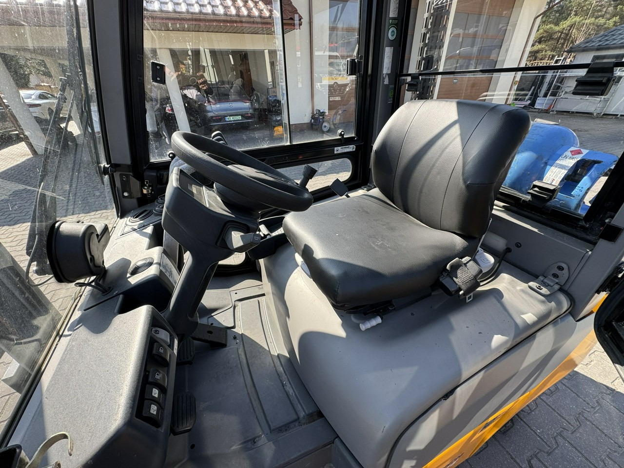 LPG forklift Jungheinrich TFG 316 Duplex Przesuw Boczny Oświetlenie Robocze: picture 12