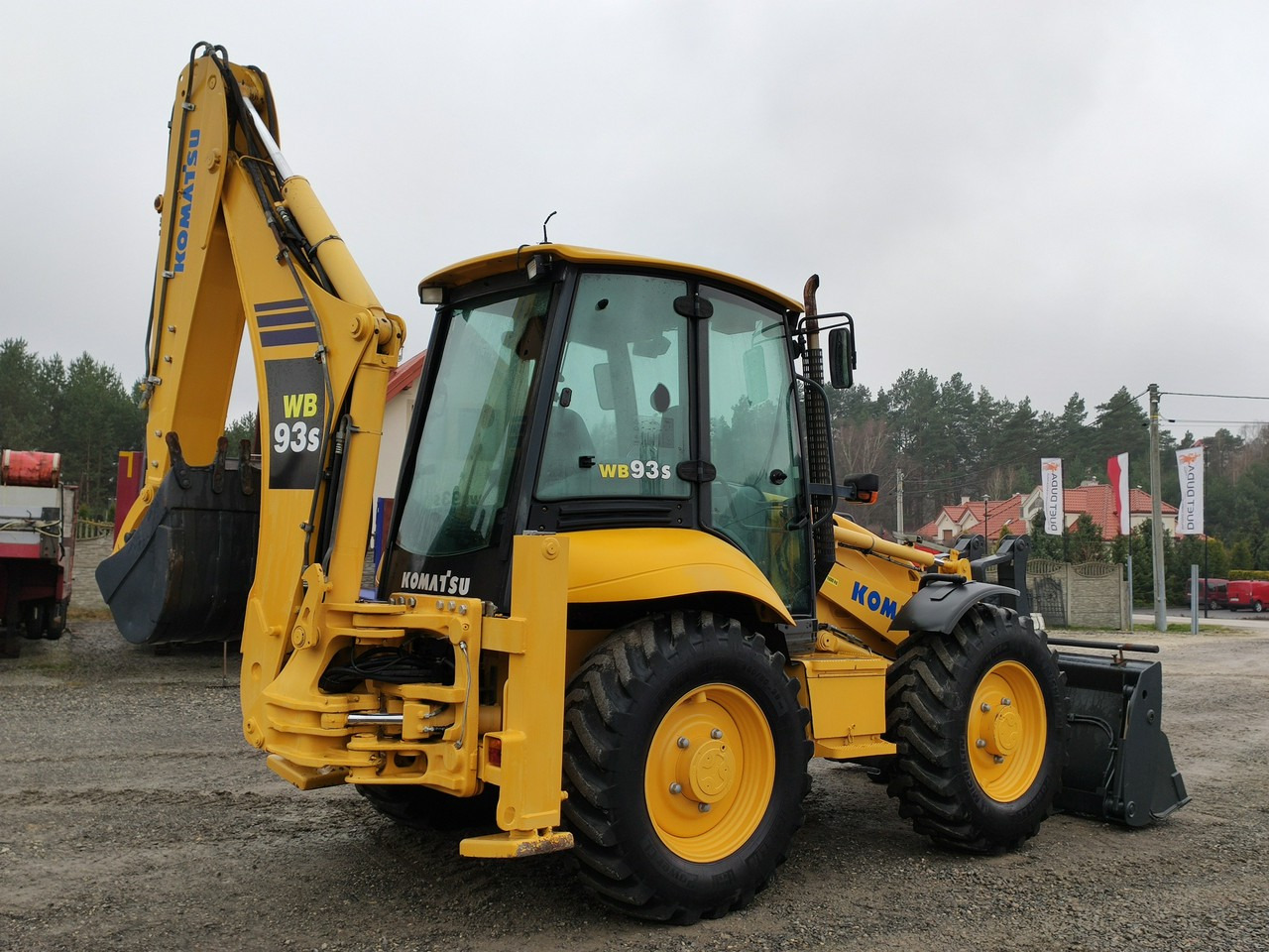 Backhoe loader Komatsu WB 93S-5E0 Bez Luzów Zadbana Sprawna Super Stan !!!: picture 11