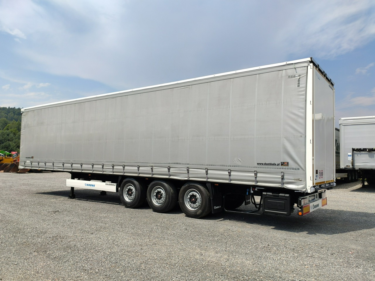 Curtainsider semi-trailer Krone Standard OŚ Podnoszona SAF 2017r: picture 34