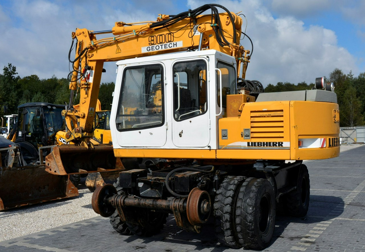 Liebherr A 900 ZW Litronic Koparka + Kolej - Wheel excavator: picture 4 Liebherr A 900 ZW Litronic Koparka + Kolej - Wheel excavator: picture 4