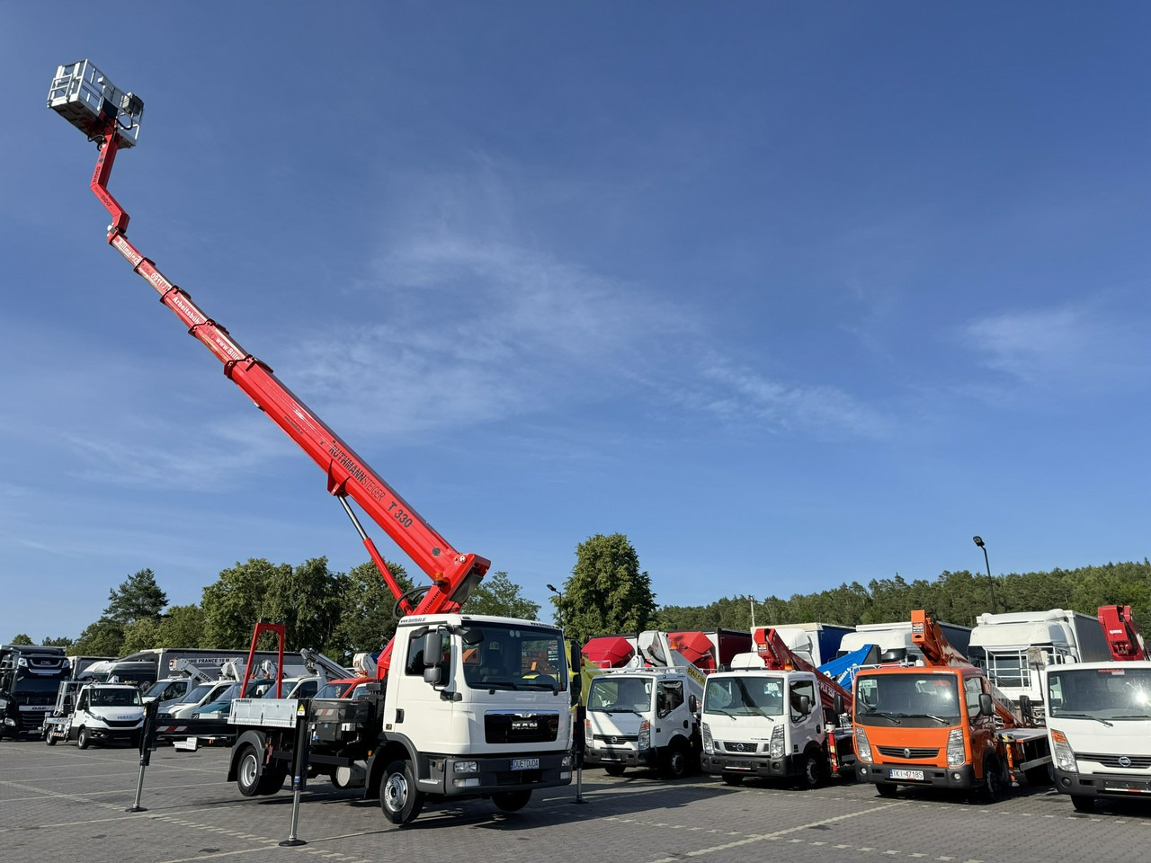 MAN TGL 7.150 Zwyżka Ruthmann T330 33-Metry DMC 7500KG 21m w Bok - Truck mounted aerial platform: picture 5 MAN TGL 7.150 Zwyżka Ruthmann T330 33-Metry DMC 7500KG 21m w Bok - Truck mounted aerial platform: picture 5